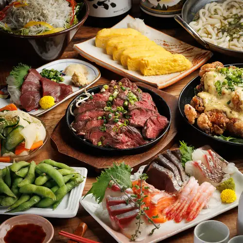 各種ご宴会ご予約承り中！コースは全て飲み放題付き♪選べるメインも豊富にご用意