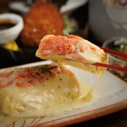 明太チーズのだし巻き玉子