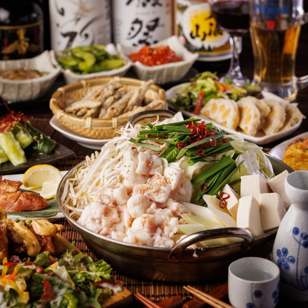 【最大116名様迄】最大3時間飲み放題付き7品3000円~♪