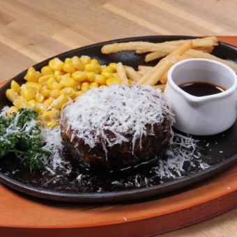 チーズハンバーグ
