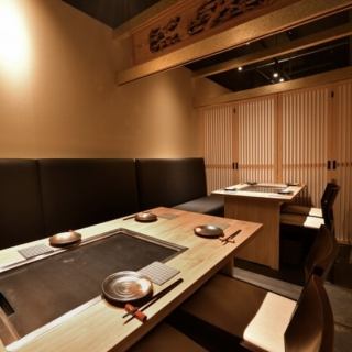 6名様用の半個室ございます