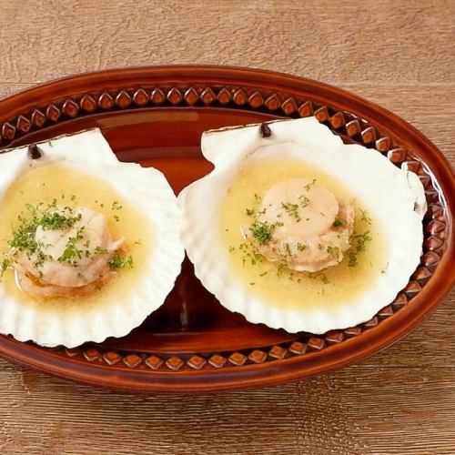 큰 가리비 철판 구이 ~ 버터 소스 재봉 ~