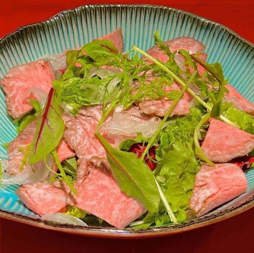 와규 로스트 비프 샐러드