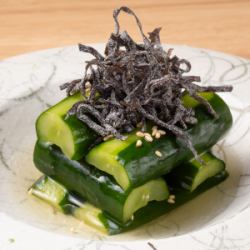 [590円おつまみ]　塩昆布キュウリ