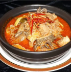 Delicious spicy beef offal hotpot