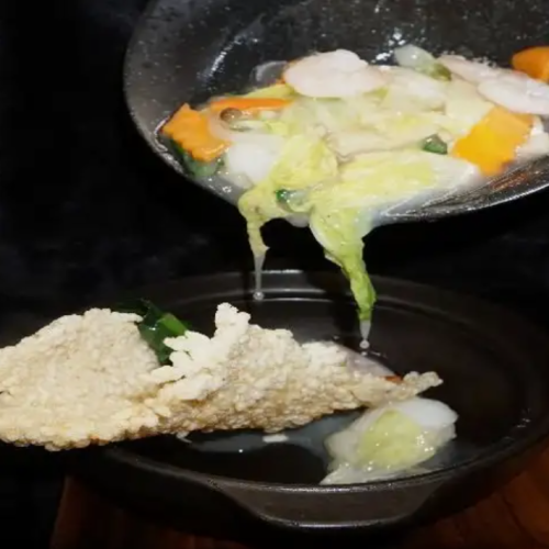 海鮮おこげ