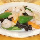 Stir-fried salted shrimp