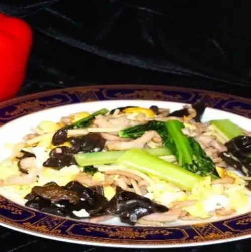 デラックス木須肉定食