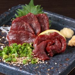 Horse meat sashimi, top-grade lean meat, 1 block