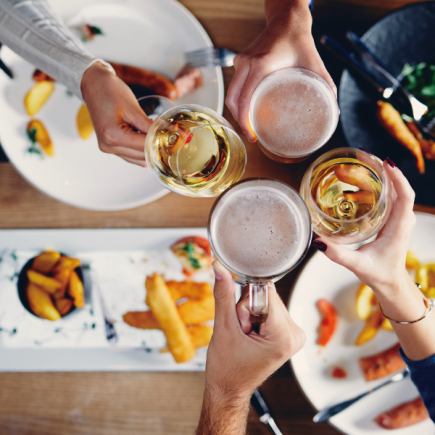 【통상 음료 무제한!】 생맥주, 하이볼, 칵테일, 통 생 와인 레드 화이트가 들어간 음료 무제한!