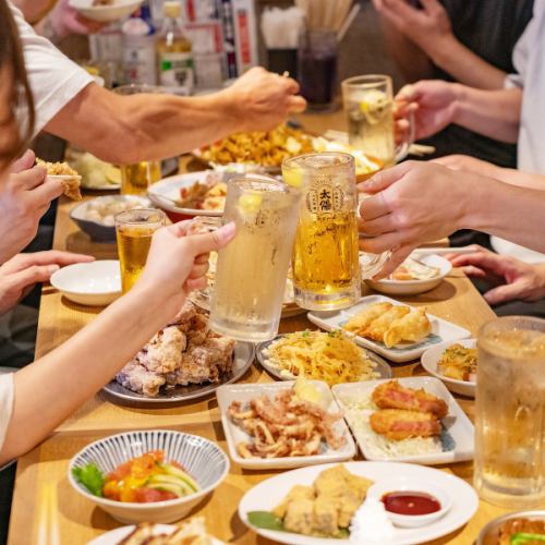 大衆酒場の宴会コース!