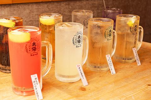 野球にちなんだオリジナルドリンクが人気!!