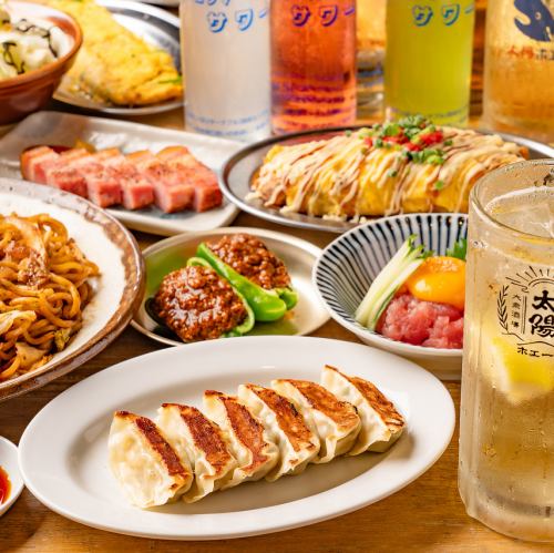 名物の焼き餃子や大衆酒場料理に合うドリンクをご用意★