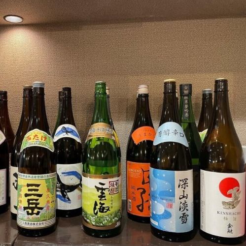 おそばに合う焼酎や地ビールが勢ぞろい！利き酒も！