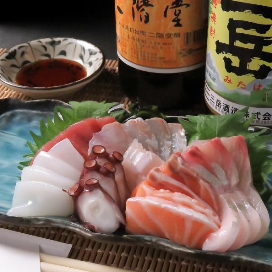 新鮮な海鮮や野菜、お肉を使用した豊富な居酒屋メニュー◎