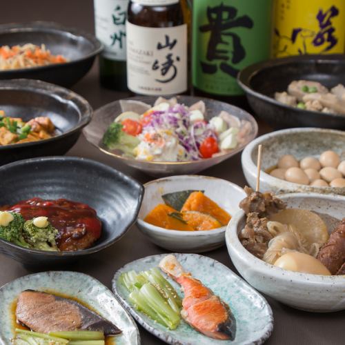 多彩な逸品料理が自慢◎