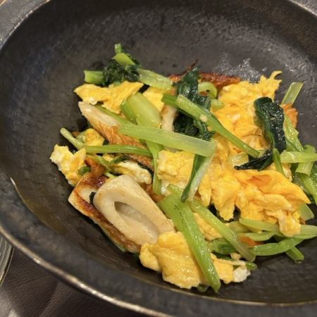 ほうれん草炒め