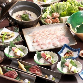 【11月12月限定】飲み放題90分付 豪華【2大名物をご堪能~湊〇コース】(全8品)8,800円
