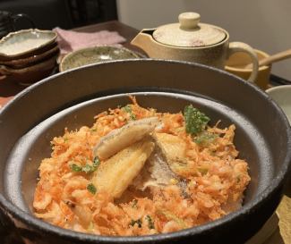 季節の鯛めし【桜えび鯛めし】　1～2名様（小）