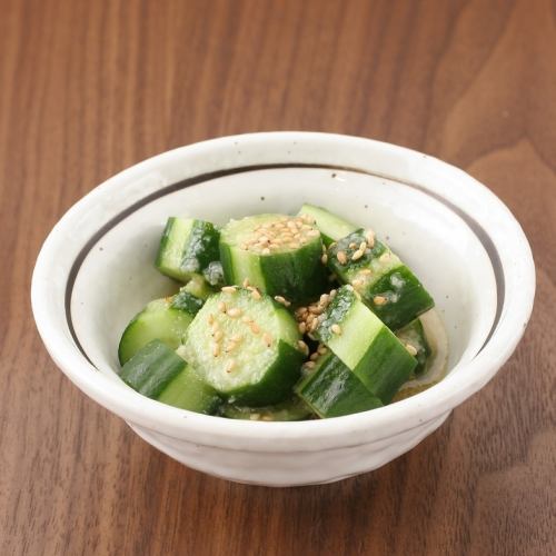 Addictive cucumber/octopus wasabi each