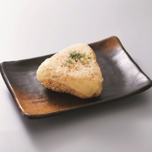 Teppanyaki cheese grilled rice ball