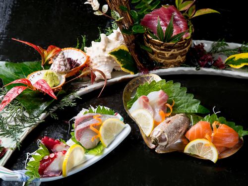 享用新鲜的海鲜料理！