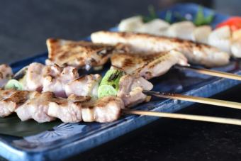 おまかせ串焼盛り合せ（5本）