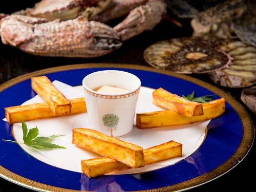 天然蜂蜜バターのサツマイモスティック