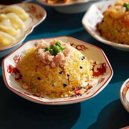 蟹炒飯(スープ付)