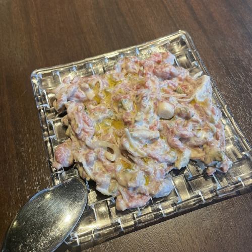 牛赤身肉のタルタル