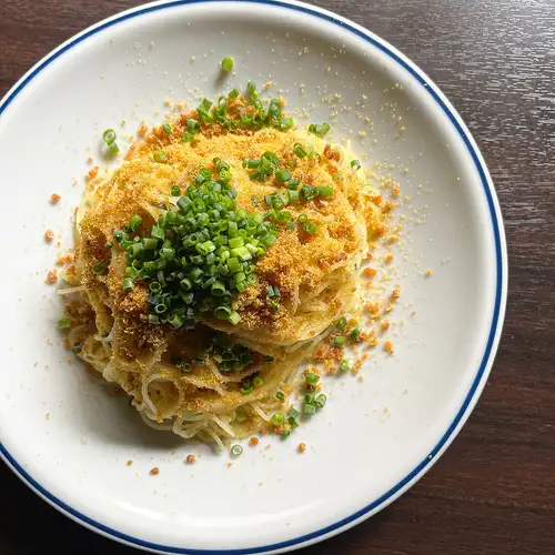 冷製カラスミのカペッリーニ