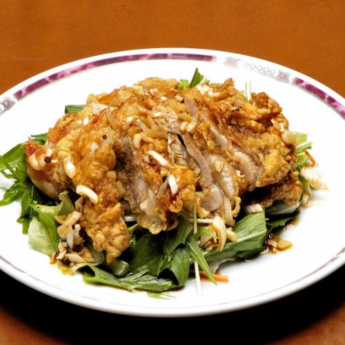 Chinese-style deep-fried Shingen chicken