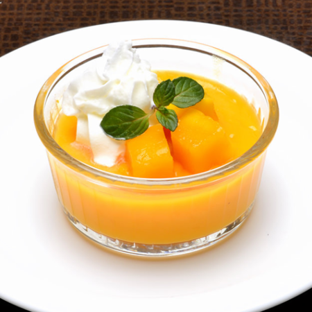 mango pudding