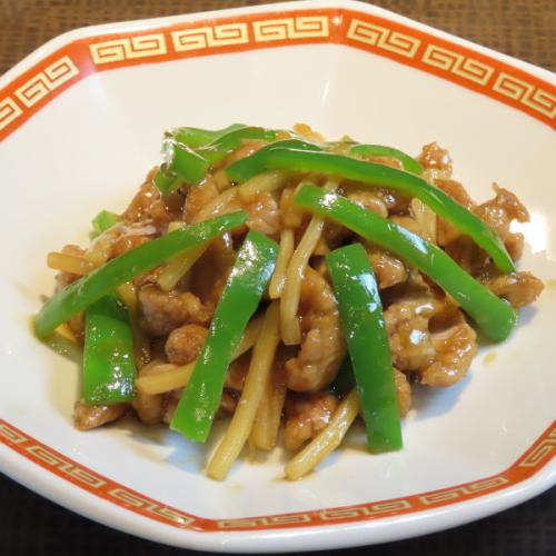 Beef and green peppers