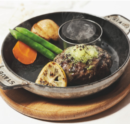 GYU-TAN HAMBURG STEAK / Lemon parsley butter