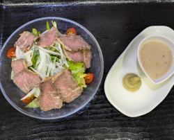 Roast beef salad
