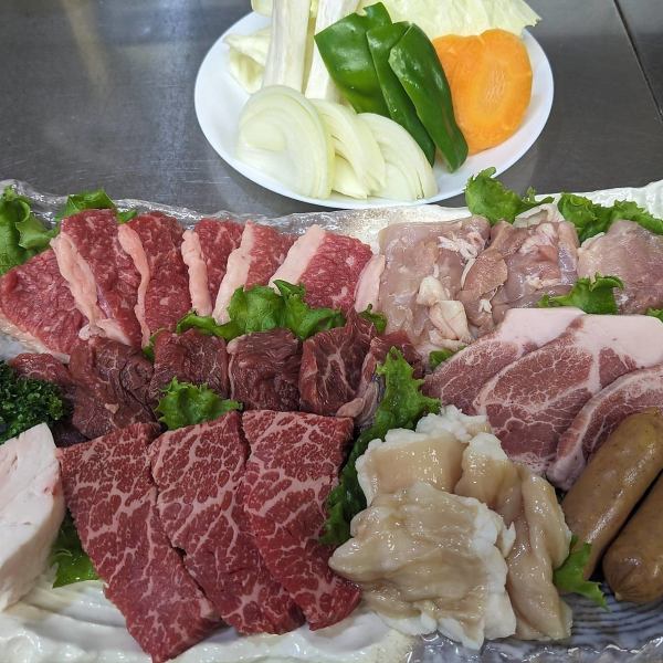おまかせ焼肉盛り合わせ（3人盛り）