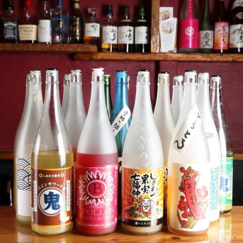 【豐富的果酒品種】