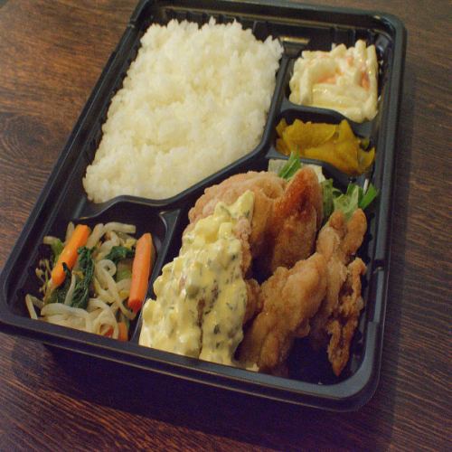 もも肉の竜田揚げデラックス弁当