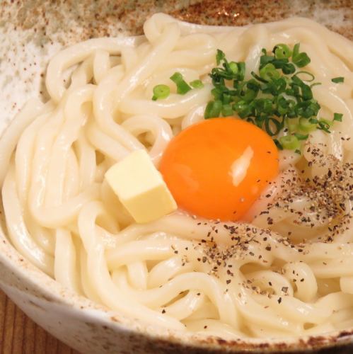 釜玉バターうどん