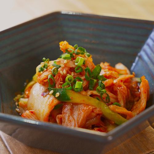蒸雞肉泡菜沙拉