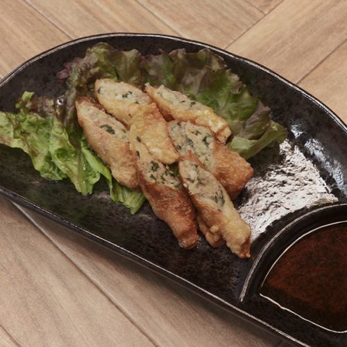 炸雞皮餃子