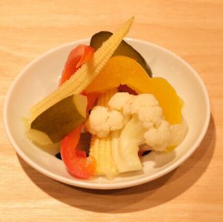 自家製ピクルス