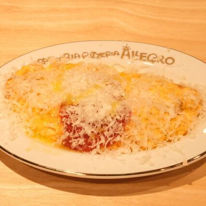 龍のたまごで焼き立てオムレツ