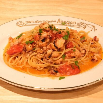 アーリオ オーリオ コン 蛸 エ ポモドーロ