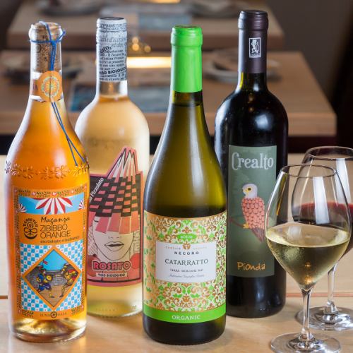 ナチュールワインを堪能できます♪料理のお供に！