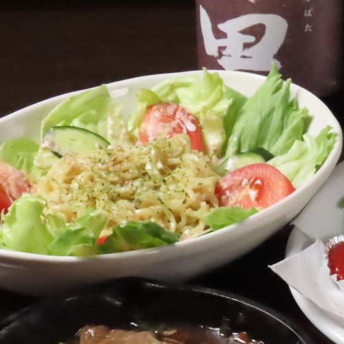 라면 샐러드 1인분
