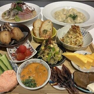 早割!【2時間飲み放題付き】(ミニコース)サニーの名物をお得な価格で!