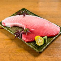 生本マグロ断面刺し