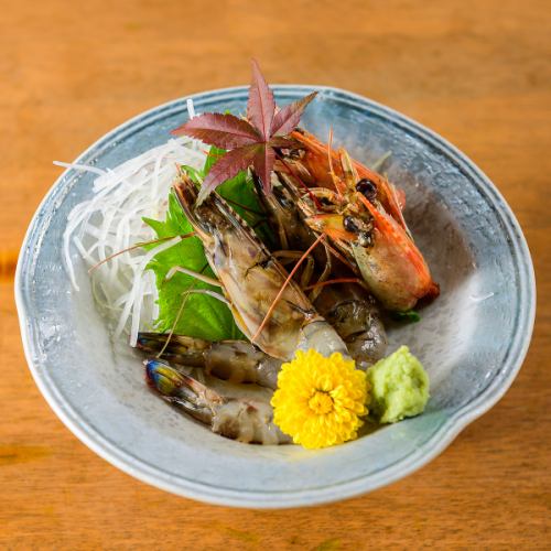 お刺身で味わう、魚本来の旨みと食感★